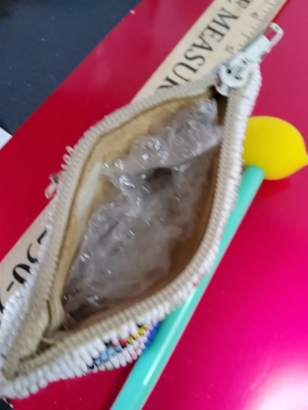 1950's Native American Hand-beaded Coin Purse